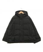 DANTONダントン）の古着「DOWN Hooded Jacket」｜ブラック