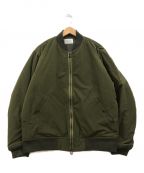 PORT BY ARKポートバイアーク）の古着「Bomber Jacket」｜グリーン