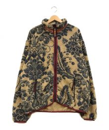 KAPITAL（キャピタル）の古着「Damask Fleece Zip Jacket Beige」｜ベージュ