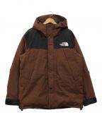 THE NORTH FACEザ ノース フェイス）の古着「MOUNTAIN DOWN JACKET」｜ブラウン×ブラック