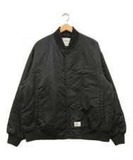 WTAPS (ダブルタップス) TEAM  JACKET  NYLON TWILL ブラック サイズ:03