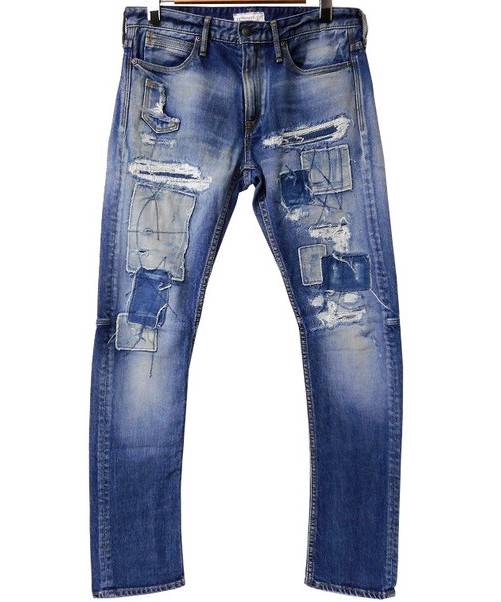 中古 古着通販 Taverniti So Jeans タバニティソージーンズ パッチワークデニムパンツ インディゴ サイズ 30 Blackies 16aw 定価 38 0 ブランド 古着通販 トレファク公式 Trefac Fashion