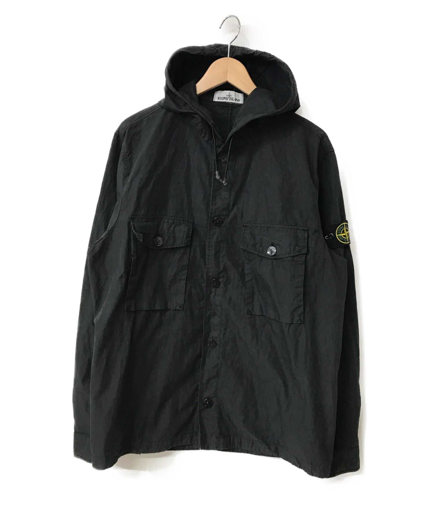 STONE ISLAND ガーメントダイ ナイロンジャケット - greatriverarts.com