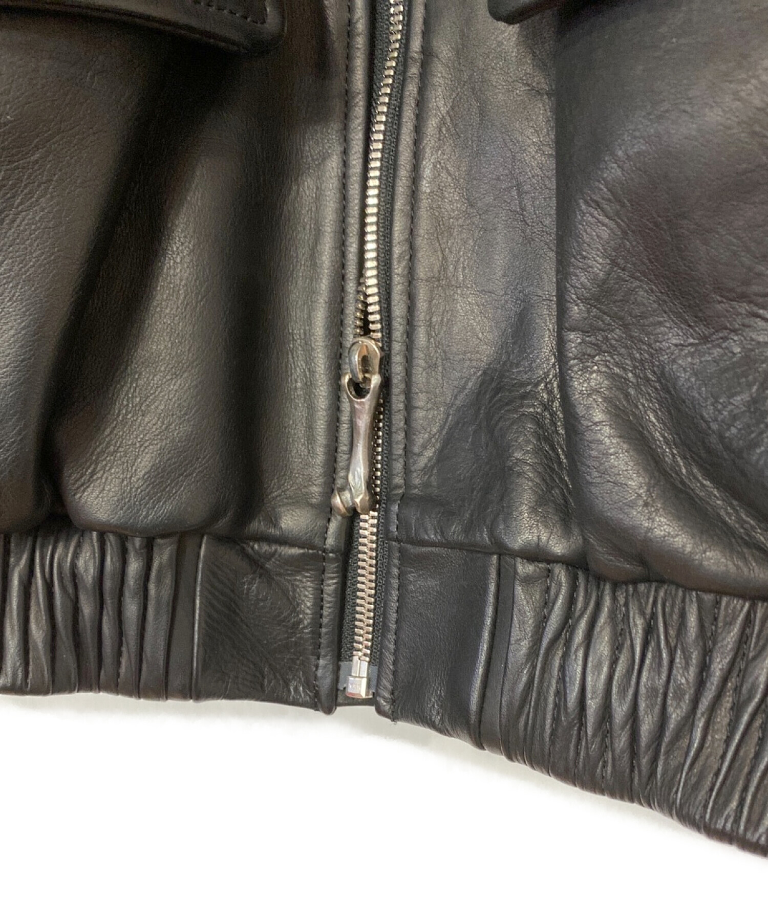 圧倒的】Captain Bom Bomber Leather Jacket | daspi.ro