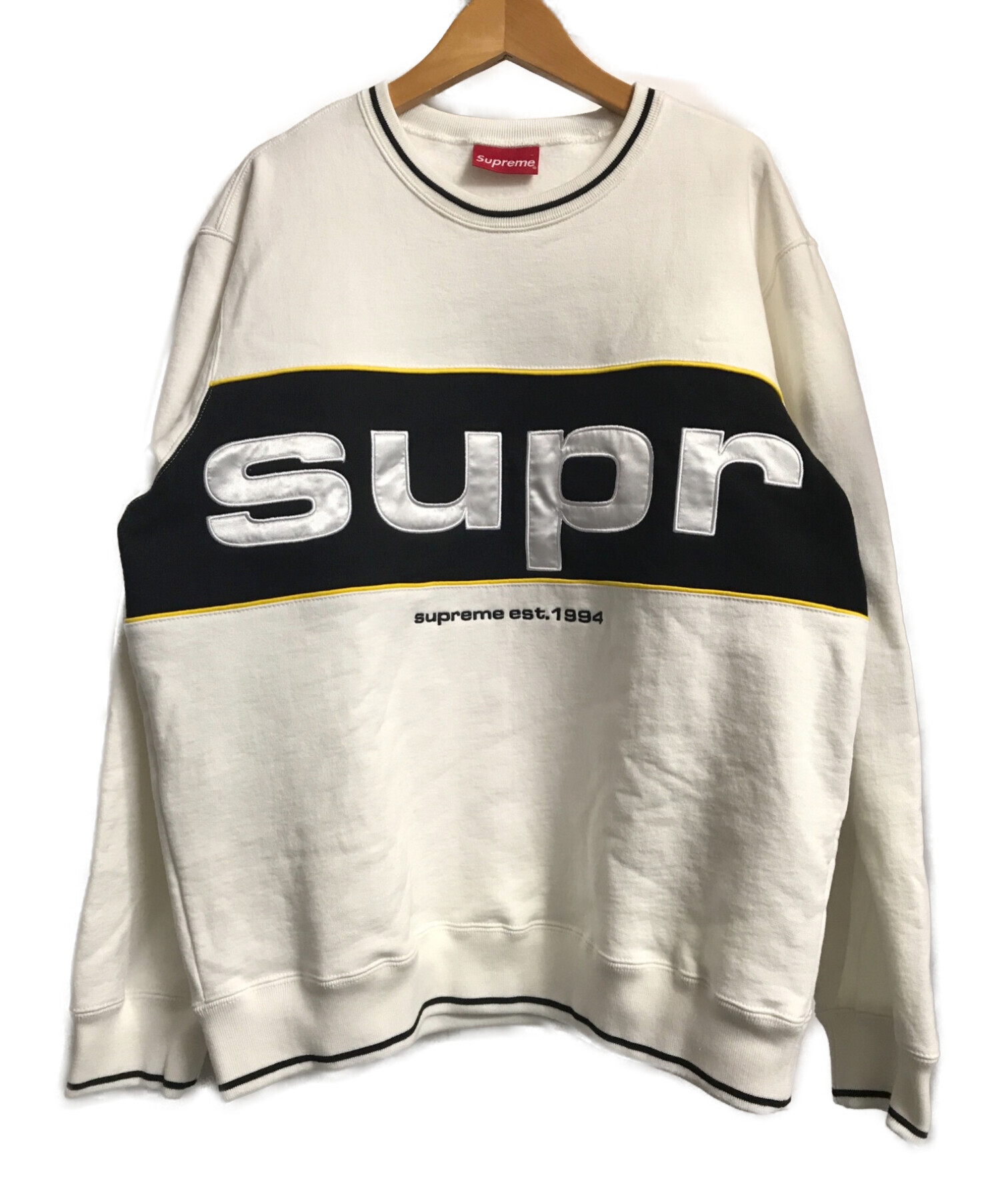 supreme piping crewneck シュプリーム Lサイズ | ilhotesul.com.br