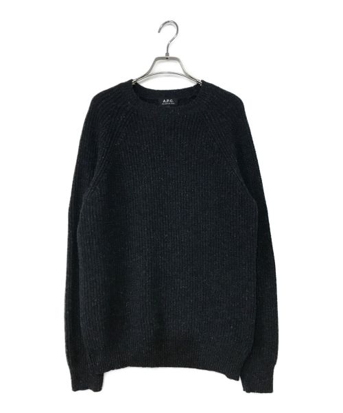 A.P.C.（アーペーセー）A.P.C. (アー・ペー・セー) クルーネックニット ネイビー サイズ:Sの古着・服飾アイテム