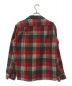 PENDLETON (ペンドルトン) ウールチェックシャツ レッド×グレー サイズ:M：9000円