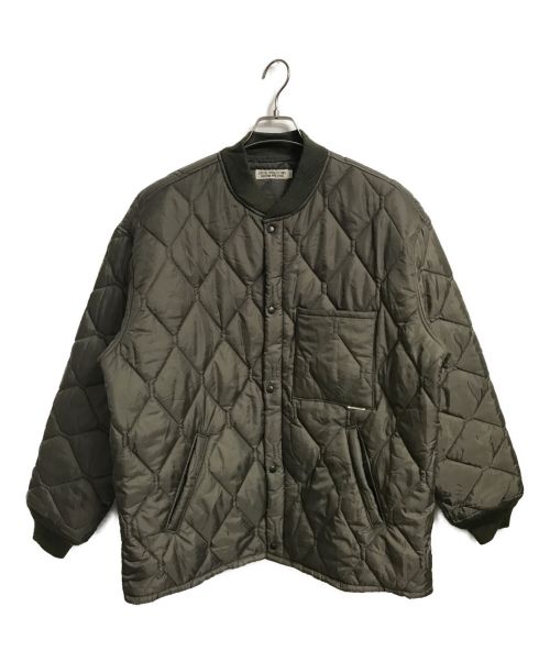 COOTIE PRODUCTIONS（クーティープロダクツ）COOTIE PRODUCTIONS (クーティープロダクツ) CWU-9 QUILTING JACKET オリーブ サイズ:Lの古着・服飾アイテム