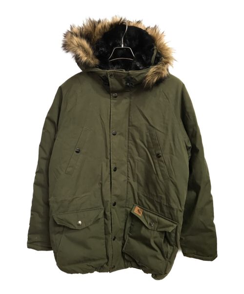 CarHartt（カーハート）CarHartt (カーハート) フーデッドジャケット オリーブ サイズ:Lの古着・服飾アイテム