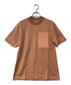 ikijiイキジ）の古着「ポケットTシャツ」｜オレンジ