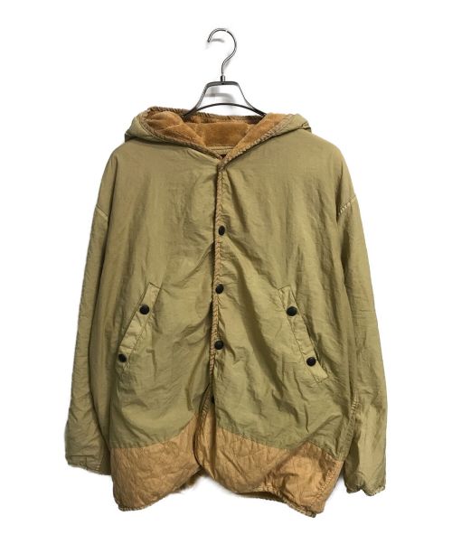 dezert（デザート）dezert (デザート) フーデッドコート ベージュ サイズ:Lの古着・服飾アイテム