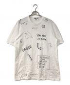 bengt parisベンクト パリ）の古着「EMBROIDERED T-SHIRT」｜ホワイト