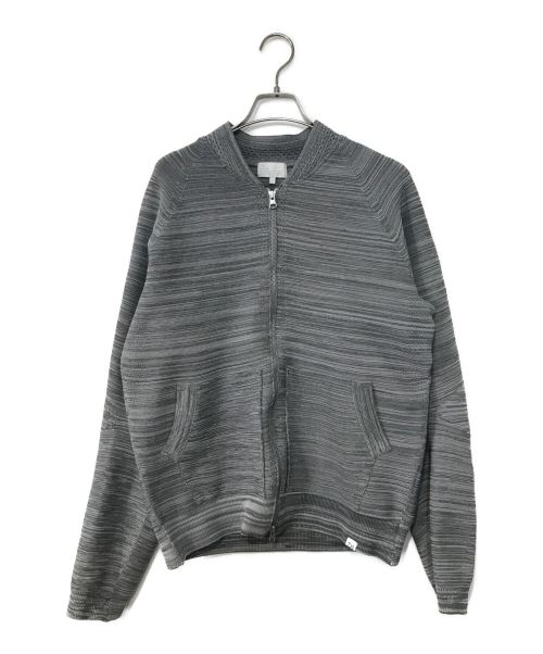 D-VEC（ディーベック）D-VEC (ディーベック) 3D KNIT ZIPUP グレー サイズ:Lの古着・服飾アイテム