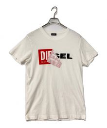 DIESEL（ディーゼル）の古着「プリントTシャツ」｜ホワイト