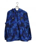 F.C.R.B.エフシーアールビー）の古着「LOGO APPLIQUE PULLOVER HOODED ANORAK」｜ブルー