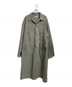 COOTIE PRODUCTIONSクーティープロダクツ）の古着「Rough Twill Shop Coat」｜グレー