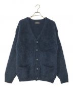 UNUSEDアンユーズド）の古着「mohair cardigan」｜ネイビー