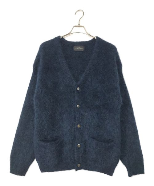 UNUSED（アンユーズド）UNUSED (アンユーズド) mohair cardigan ネイビー サイズ:2の古着・服飾アイテム