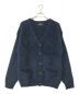 UNUSED（アンユーズド）の古着「mohair cardigan」｜ネイビー