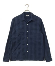 Camoshita UNITED ARROWS（カモシタユナイテッドアローズ）の古着「シャツジャケット」｜ネイビー