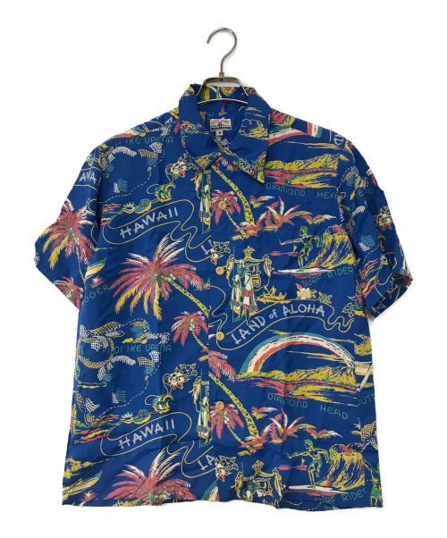 Sun Surf（サンサーフ）Sun Surf (サンサーフ) “LAND OF ALOHA DISCOVERED” ブルー サイズ:Mの古着・服飾アイテム