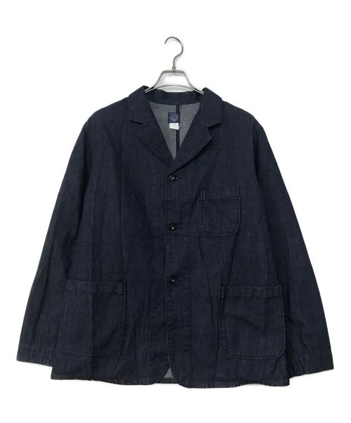 POST O'ALLS（ポストオーバーオールズ）POST O'ALLS (ポストオーバーオールズ) カバーオール インディゴ サイズ:Lの古着・服飾アイテム