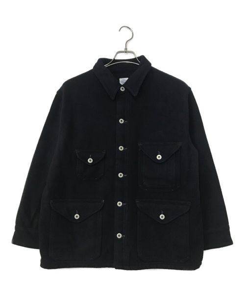 POST O'ALLS（ポストオーバーオールズ）POST O'ALLS (ポストオーバーオールズ) CRUZER JACKET ネイビー サイズ:Lの古着・服飾アイテム