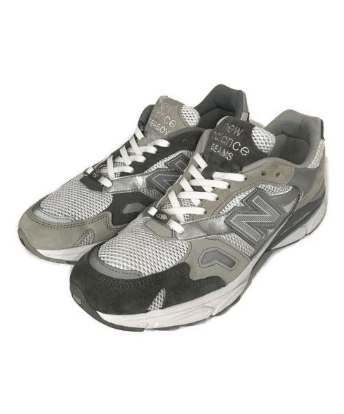 NEW BALANCE（ニューバランス）NEW BALANCE (ニューバランス) BEAMS (ビームス) PAPERBOY (ペーパーボーイ) スニーカー グレー サイズ:27.5の古着・服飾アイテム