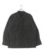 WILD THINGSワイルドシングス）の古着「GRAIN RIP BDU JACKET」｜ブラック