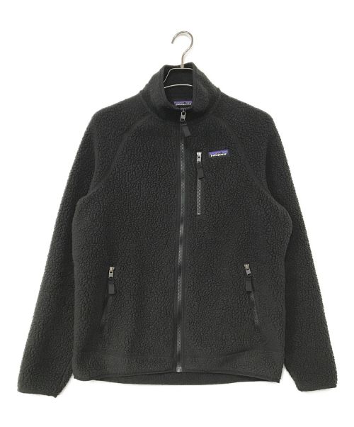 Patagonia（パタゴニア）Patagonia (パタゴニア) レトロ・パイル・ジャケット ブラック サイズ:Mの古着・服飾アイテム