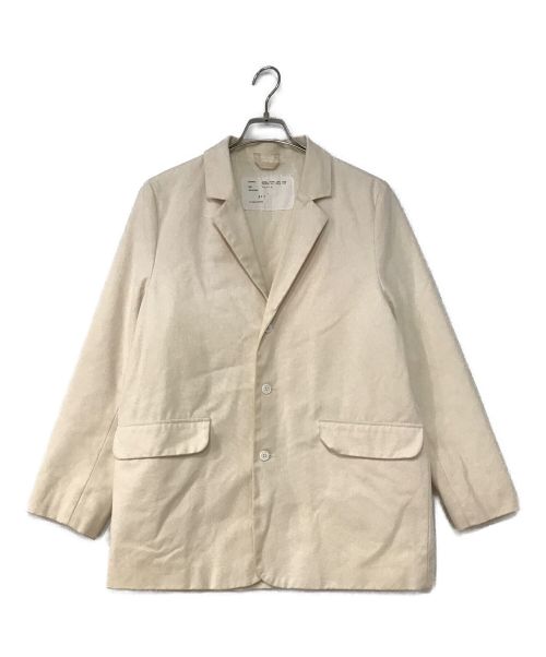 CAMIEL FORTGENS（カミエルフォートヘンス）CAMIEL FORTGENS (カミエルフォートヘンス) casual suit jacket アイボリー サイズ:Sの古着・服飾アイテム