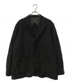 KABELカベル）の古着「FULL WORSTED SERGE 3B SHIRT JACKET」｜ブラック