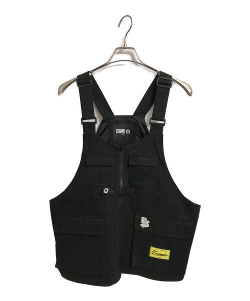 EXAMPLE（エグザンプル）EXAMPLE (エグザンプル) ACTIVE VEST ブラック サイズ:FREE 未使用品の古着・服飾アイテム