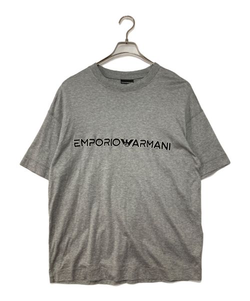 EMPORIO ARMANI（エンポリオアルマーニ）EMPORIO ARMANI (エンポリオアルマーニ) 半袖Tシャツ グレー サイズ:Lの古着・服飾アイテム