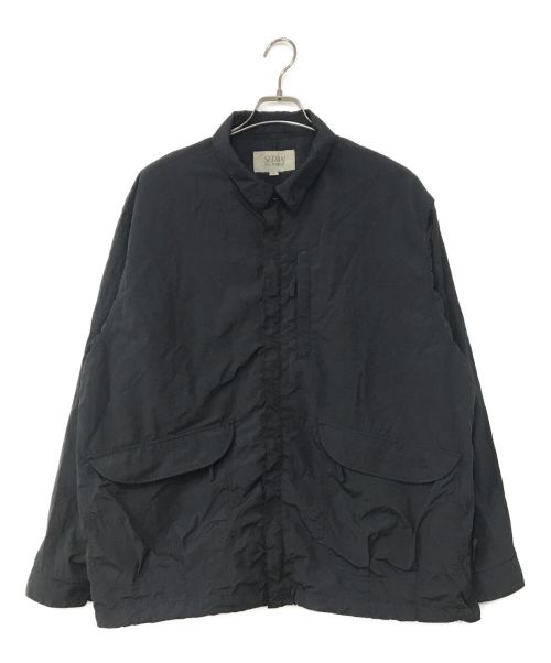 SEDAN ALL PURPOSE（セダンオールパーパス）SEDAN ALL PURPOSE (セダンオールパーパス) Big Light Jacket ブラック サイズ:Lの古着・服飾アイテム