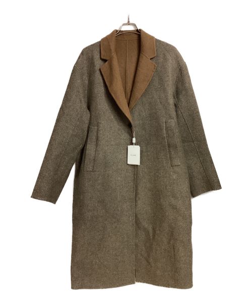 CLANE（クラネ）CLANE (クラネ) NEP TWEED RIVER COAT グレー サイズ:1の古着・服飾アイテム