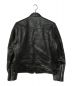 Schott (ショット) SINGLE RIDERS JACKET ブラック サイズ:L：39800円