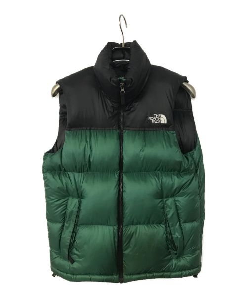 THE NORTH FACE（ザ ノース フェイス）THE NORTH FACE (ザ ノース フェイス) ダウンベスト グリーン サイズ:Mの古着・服飾アイテム