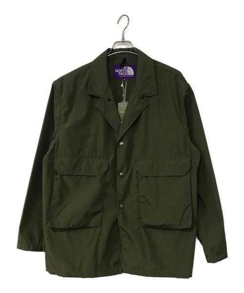 THE NORTHFACE PURPLELABEL（ザ・ノースフェイス パープルレーベル）THE NORTHFACE PURPLELABEL (ザ・ノースフェイス パープルレーベル) Polyester Wool Ripstop Trail Jacket オリーブ サイズ:XLの古着・服飾アイテム