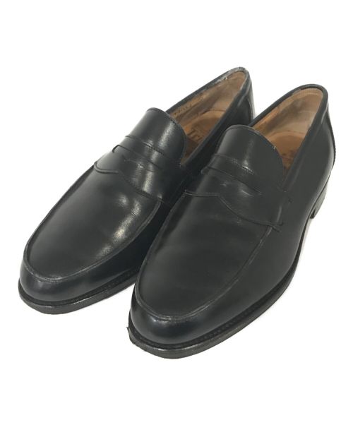 Tricker's（トリッカーズ）Tricker's (トリッカーズ) SHIPS (シップス) コインローファー ブラック サイズ:7-5の古着・服飾アイテム