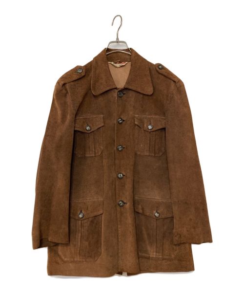 McGREGOR（マクレガー）McGREGOR (マクレガー) レザージャケット ブラウン サイズ:LLの古着・服飾アイテム