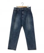 KAPTAIN SUNSHINEキャプテンサンシャイン）の古着「5P Zipper Front Denim Pants」｜インディゴ