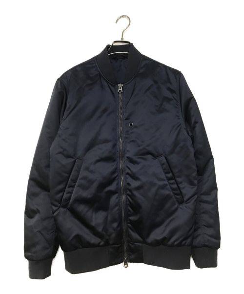 Acne studios（アクネ ストゥディオス）ACNE STUDIOS (アクネストゥディオス) MA-1 ボンバージャケット ネイビー サイズ:46の古着・服飾アイテム