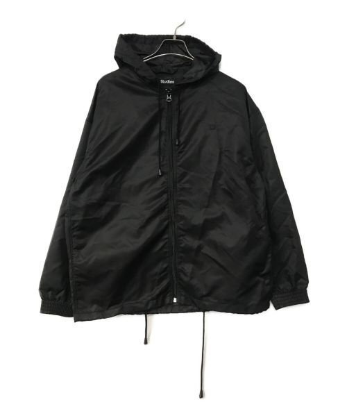 Acne studios（アクネ ストゥディオス）ACNE STUDIOS (アクネストゥディオス) BLACK JACKET WITH LOGO ブラック サイズ:Sの古着・服飾アイテム