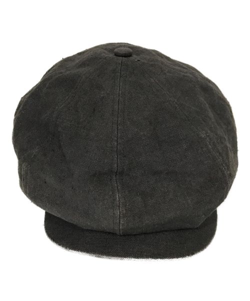 NIGEL CABOURN（ナイジェルケーボン）NIGEL CABOURN (ナイジェルケーボン) CASQUETTE HEMP CANVAS グレーの古着・服飾アイテム