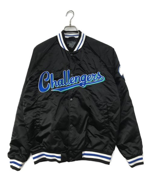 CHALLENGER（チャレンジャー）CHALLENGER (チャレンジャー) VARSITY JACKET ブラック サイズ:Lの古着・服飾アイテム