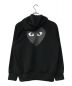 PLAY COMME des GARCONS (プレイ コムデギャルソン) ジップパーカー ブラック サイズ:M：14800円