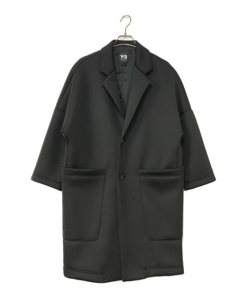 Y-3（ワイスリー）Y-3 (ワイスリー) Future Sport Neoprene Oversized Coat ブラック サイズ:XSの古着・服飾アイテム