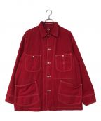 A.PRESSEアプレッセ）の古着「COVERALL JACKET」｜レッド