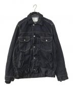 sacaiサカイ）の古着「DENIM X NYLON TWILL BLOUSON」｜インディゴ